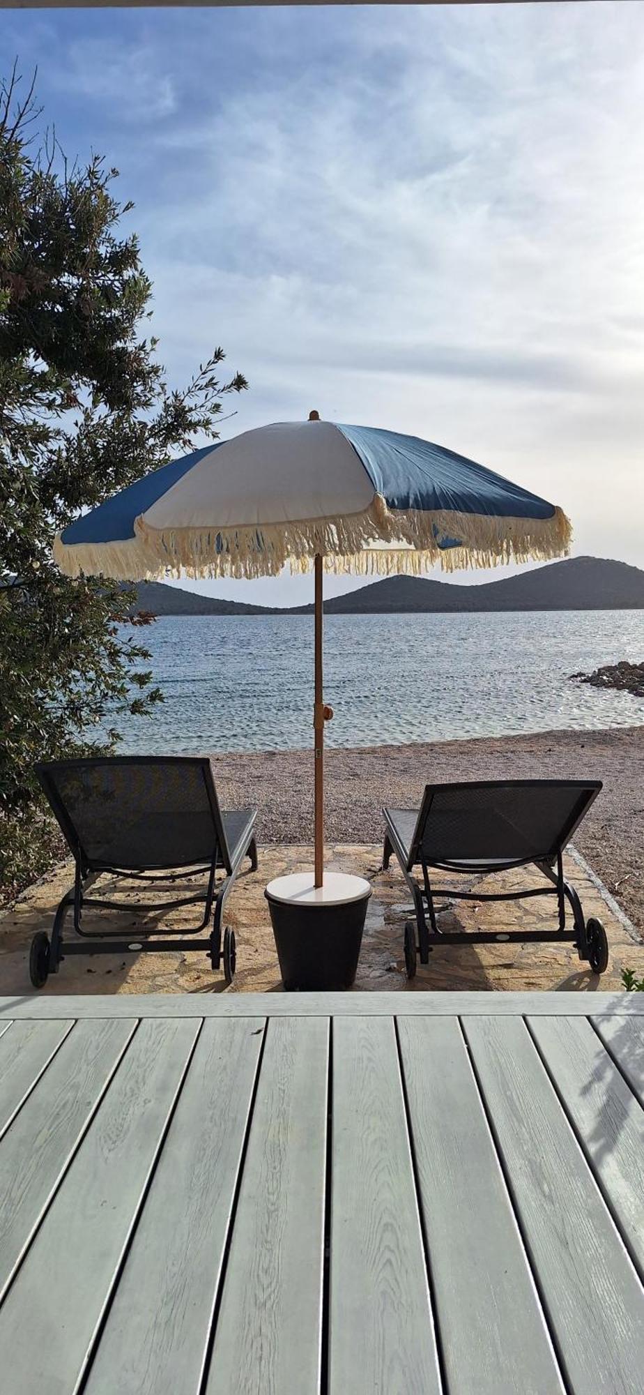 Villa On The Beach Pakoštane Exterior foto